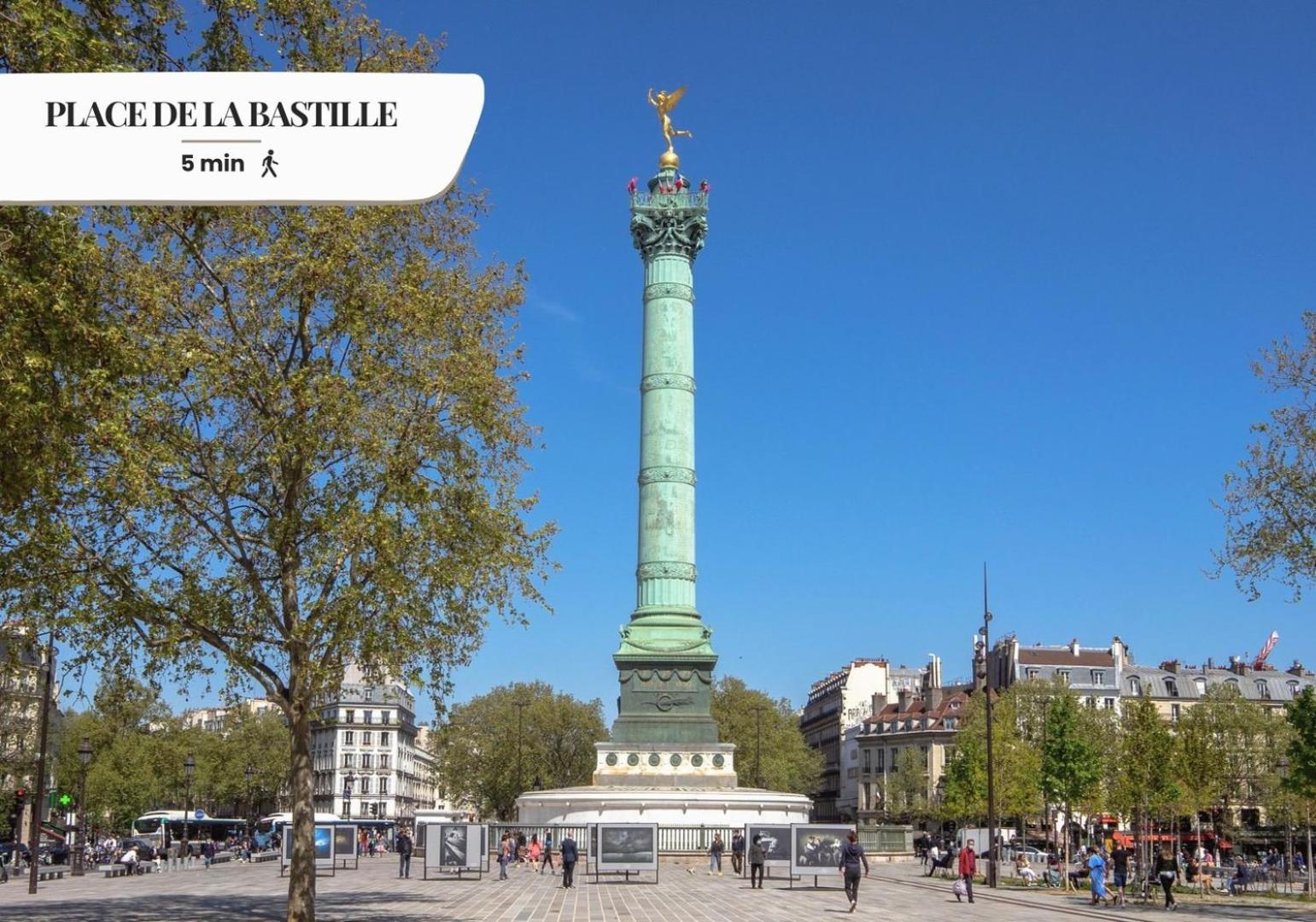 Bluestay 114 : Superbe Appartement A Bastille Paris Dış mekan fotoğraf